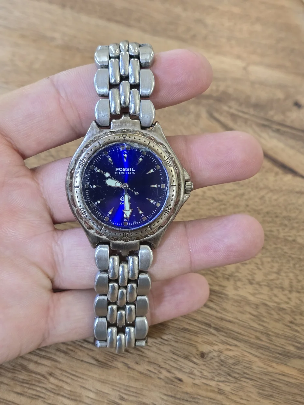Fossil stainless steel